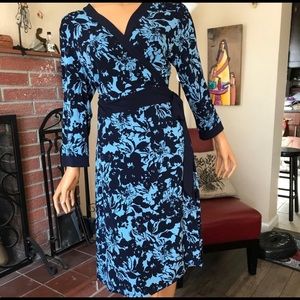 Floral wrap dress 16w